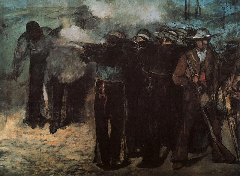 Edouard Manet Study for The Execution of the Emperor Maximillion China oil painting art